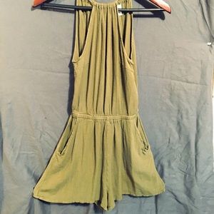 H&M Olive green romper